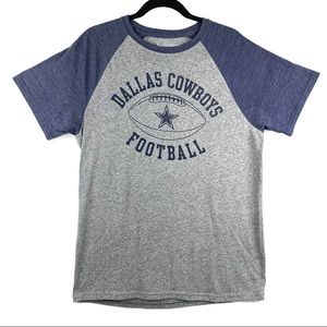 NFL Shirts - DALLAS COWBOYS AUTHENTIC Gray Short Sleeve Tee NFL Shirts - DALLAS COWBOYS AUTHENTIC Gray Short Sleeve Tee
